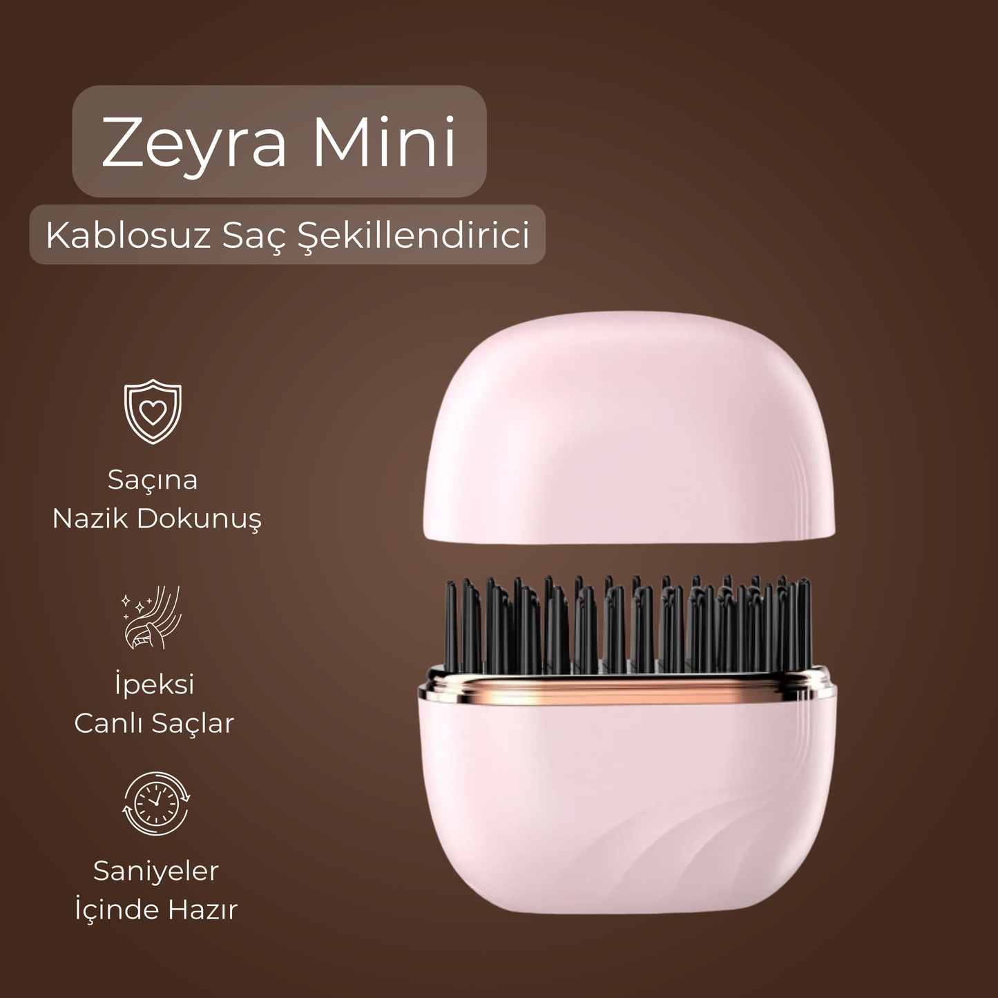 ZEYRA™ Mini Saç Düzleştirici